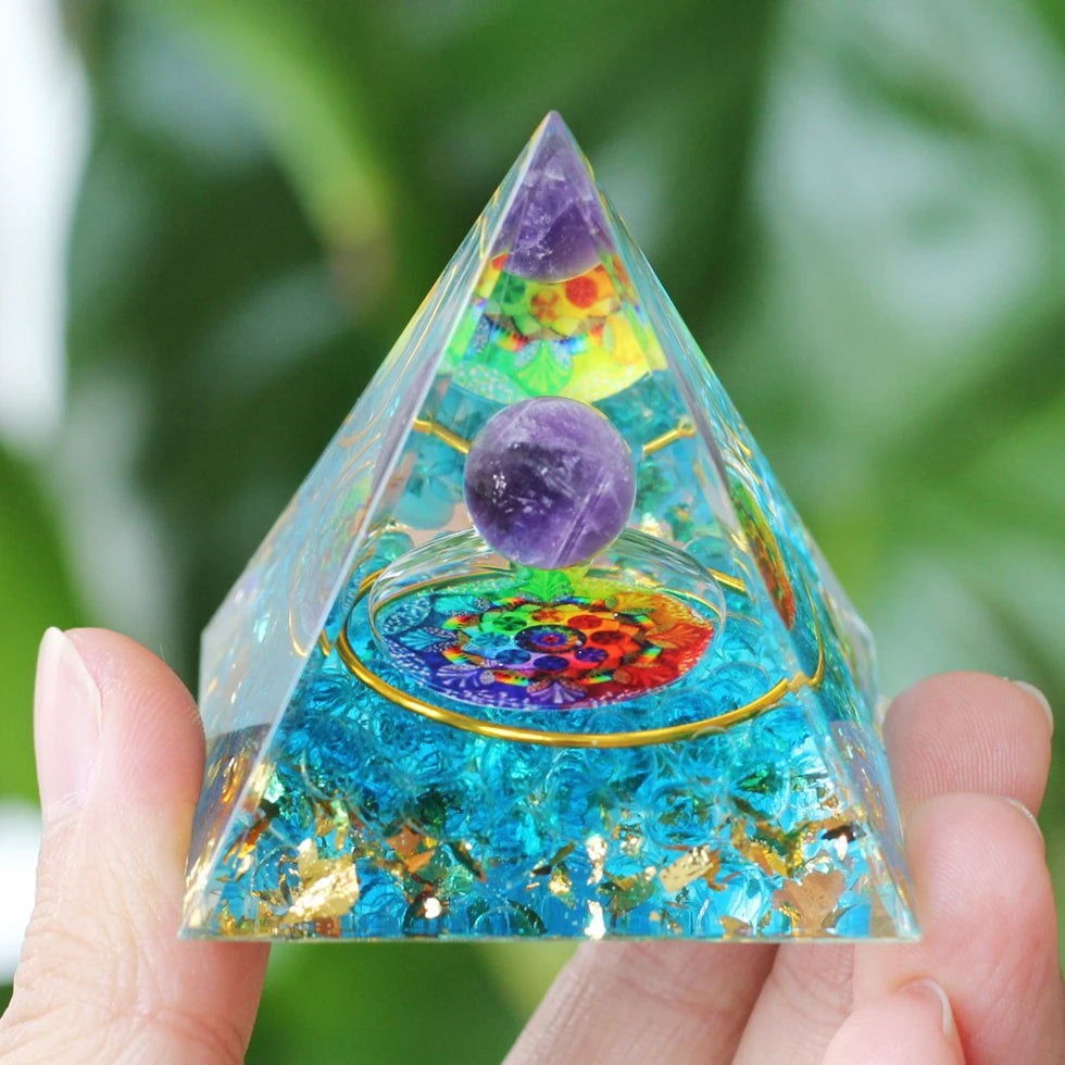 Orgonite Pyramid Crystals