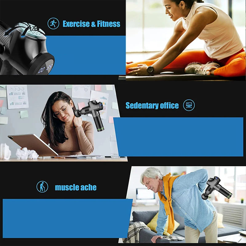 Deep Tissue Massage Gun