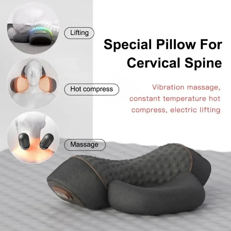 Heated Neck Massager Pillow
