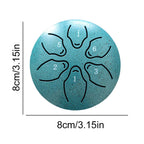 3 Inches 6 Notes Rain Drum for Outside
