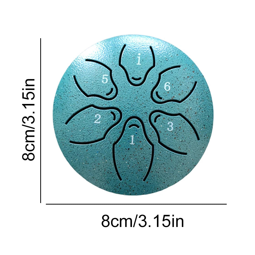 3 Inches 6 Notes Rain Drum for Outside