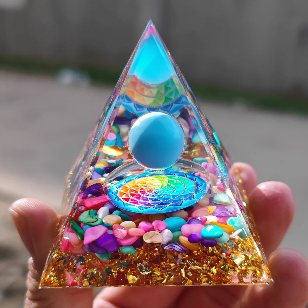 Orgonite Pyramid Crystals