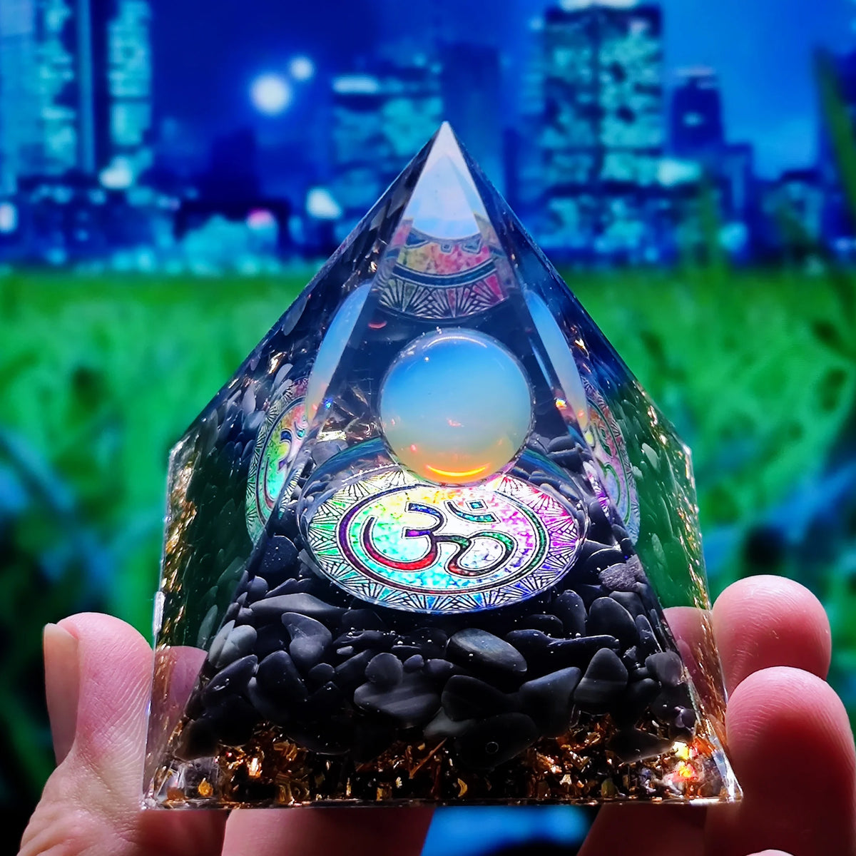 Orgonite Pyramid Crystals