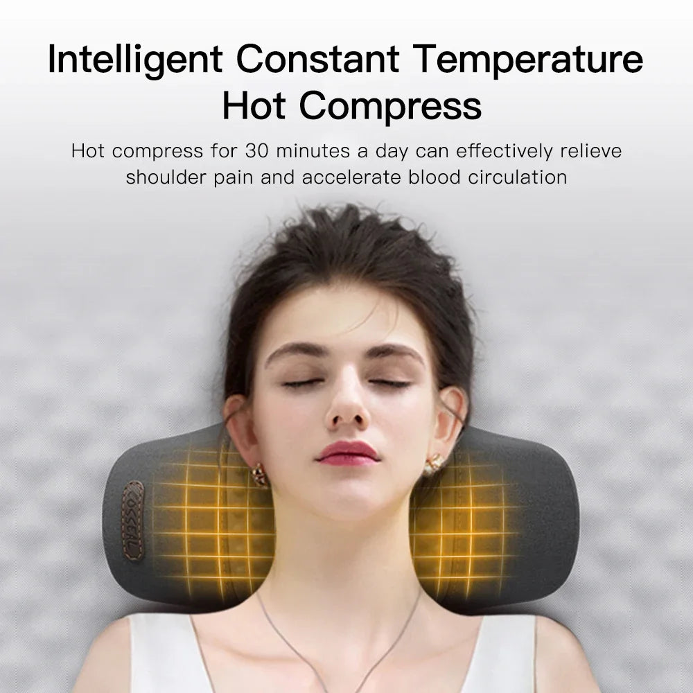 Heated Neck Massager Pillow