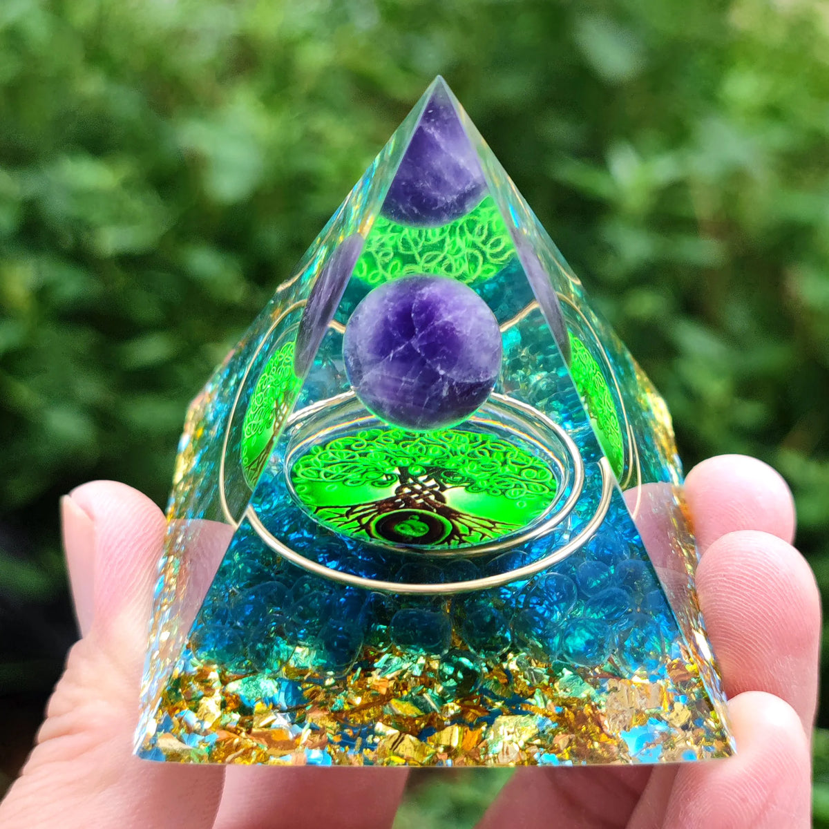 Orgonite Pyramid Crystals