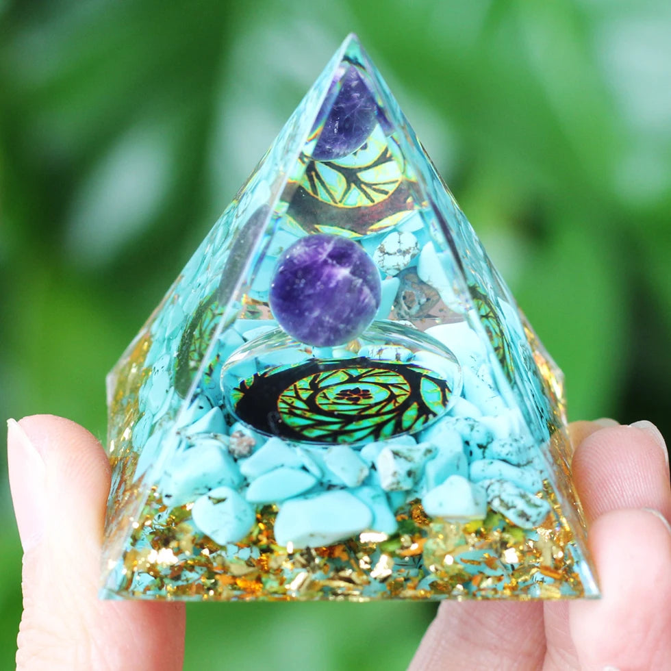 Orgonite Pyramid Crystals