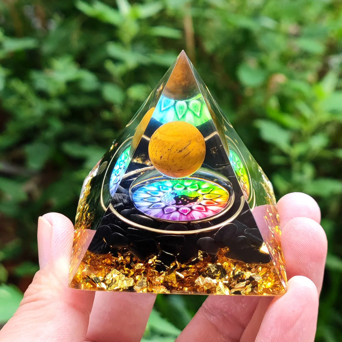 Orgonite Pyramid Crystals