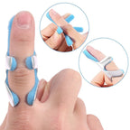 Tcare Medical Finger Splint Brace Frog Phalanx Posture Corrector Aluminium Finger Protect Support Recovery Injury Malleable Belt