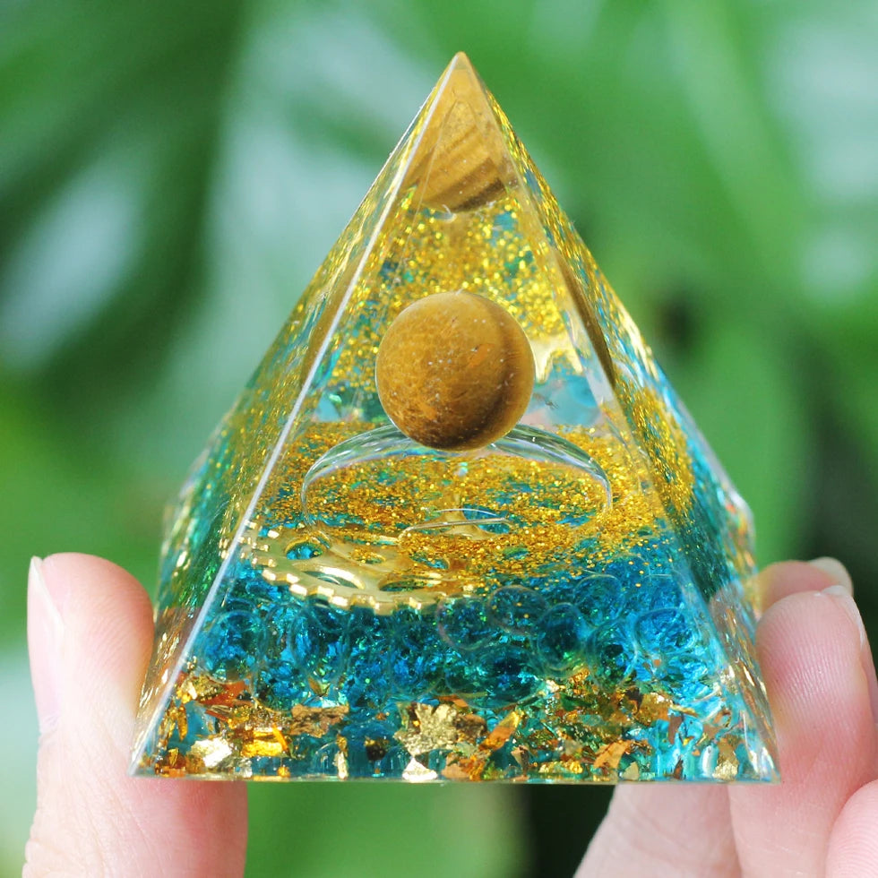 Orgonite Pyramid Crystals