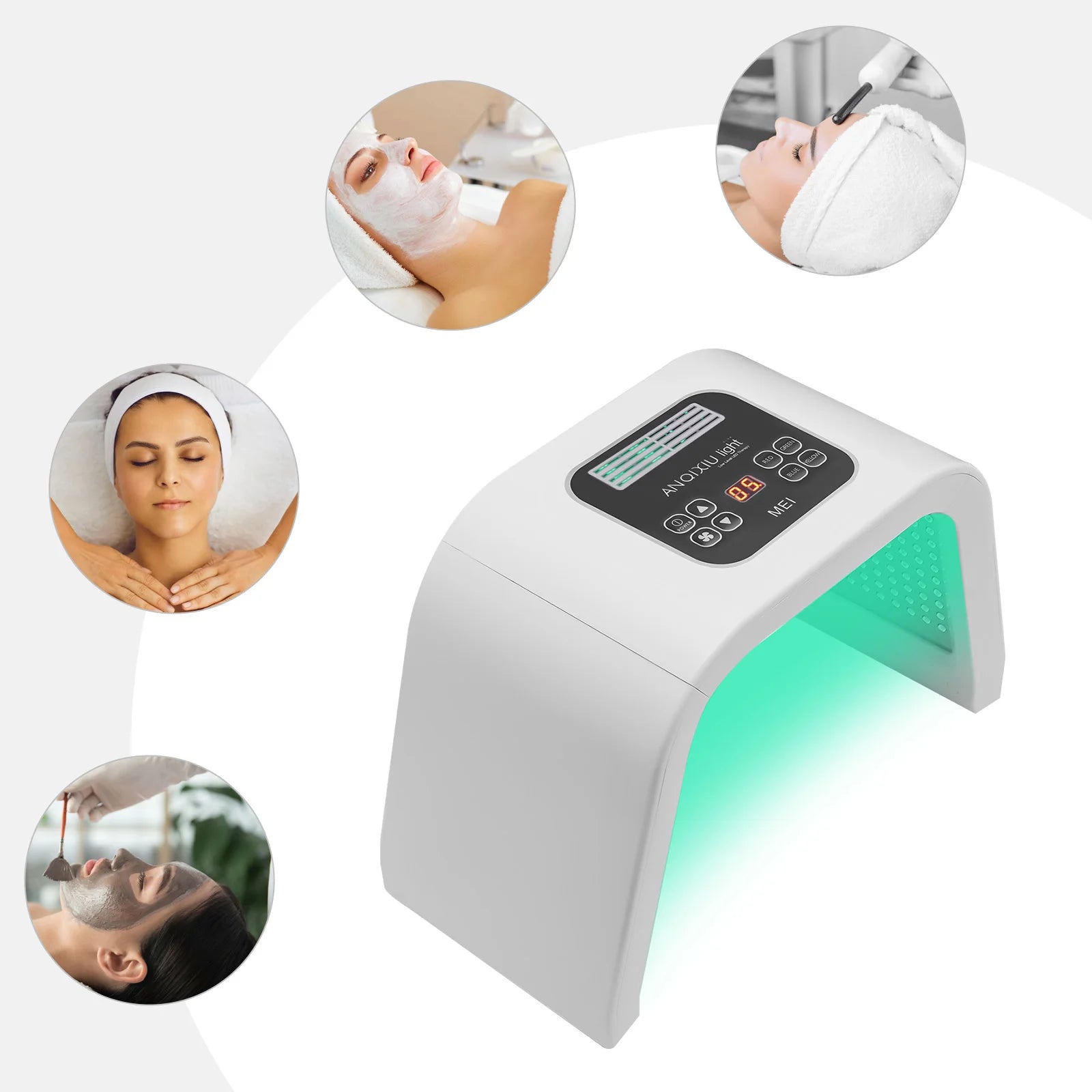 Phototherapy Facial Care Device