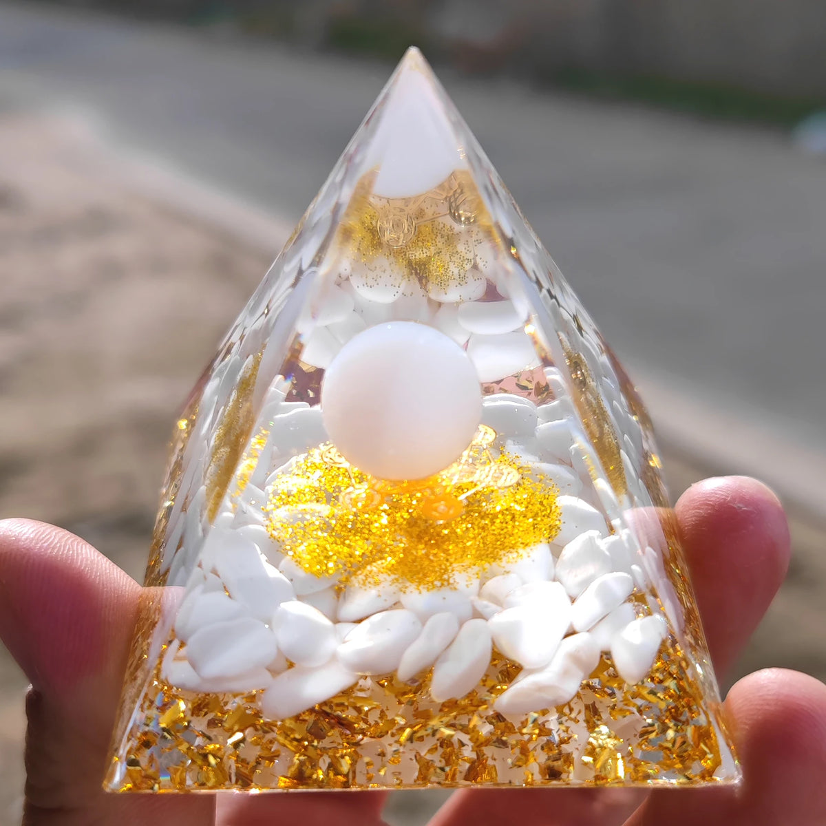 Orgonite Pyramid Crystals