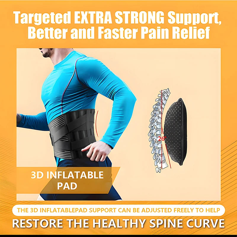 Adjustable Lower Back Support Belt
