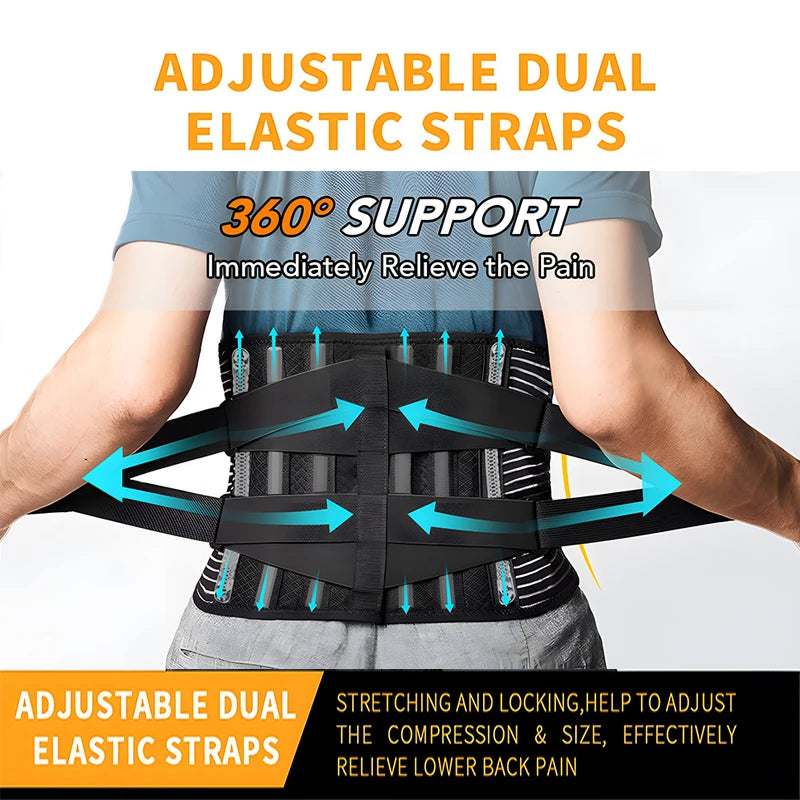Adjustable Lower Back Support Belt
