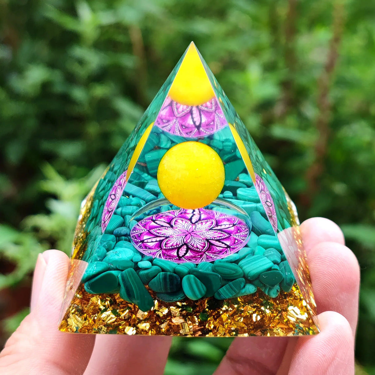 Orgonite Pyramid Crystals