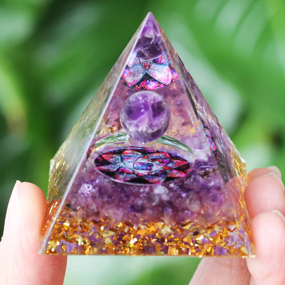 Orgonite Pyramid Crystals