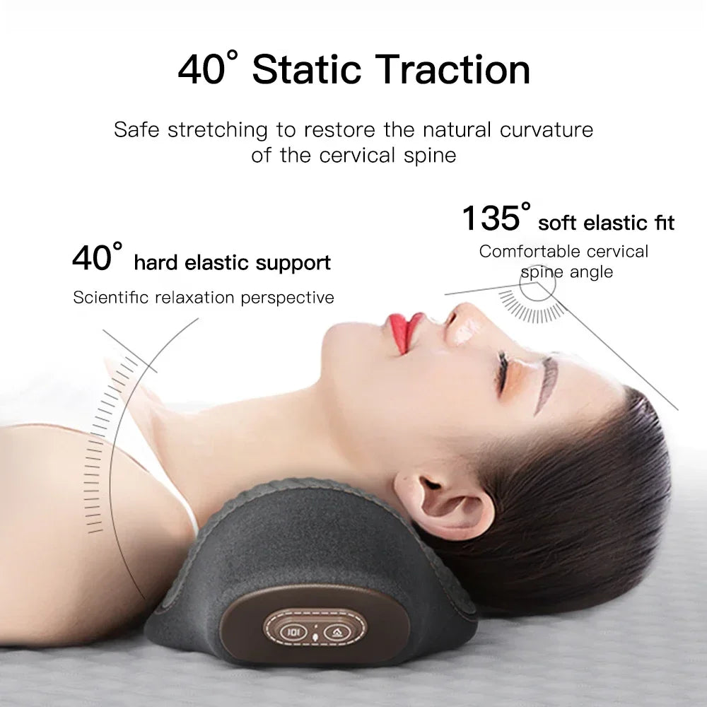 Heated Neck Massager Pillow